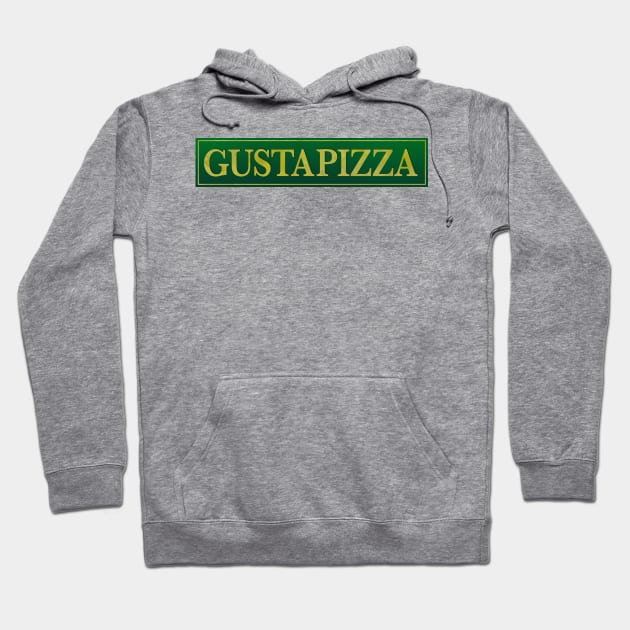 Gusta Pizza Hoodie by aterkaderk